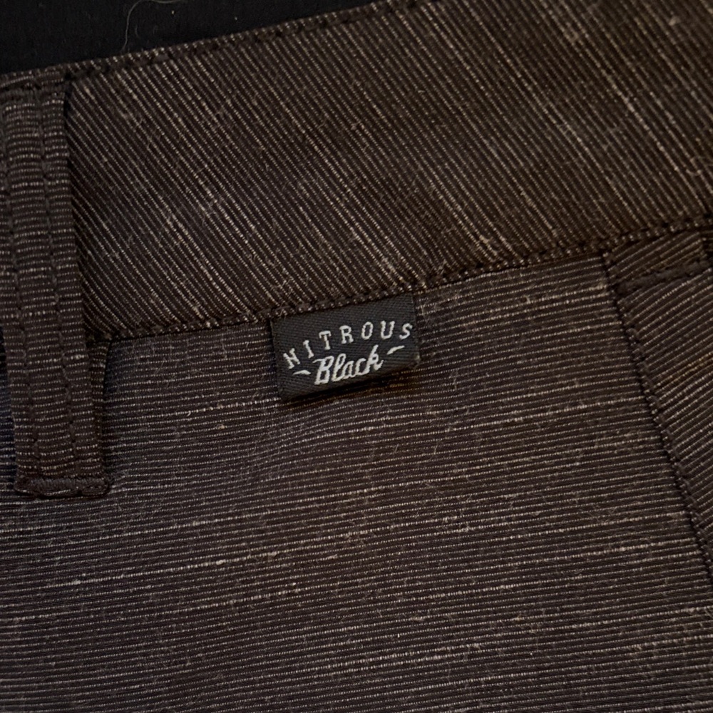 Nitrous Black Men's Hybrid Shorts - Picture 3 of 6
